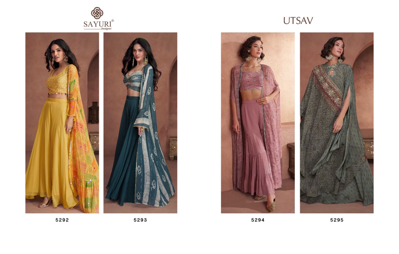 Utsav By Sayuri Designer Wedding Salwar Suits Catalog